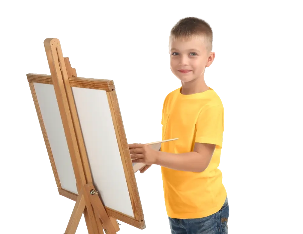 Professional ABA therapist working with child - ABA therapy