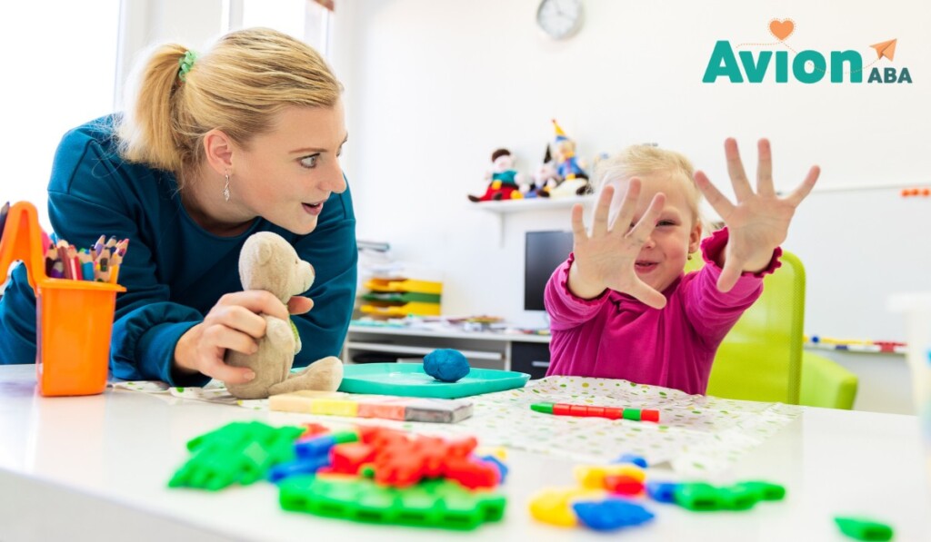 Professional ABA therapist working with child in Independence - ABA therapy
