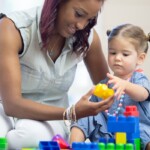 Professional ABA therapist working with child in Independence - ABA therapy