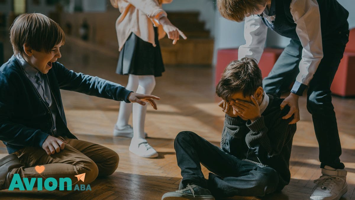 Professional ABA therapist working with child - in-home therapy