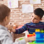 Professional ABA therapist working with child in Independence - ABA therapy