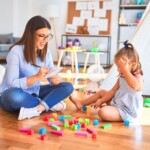 Professional ABA therapist working with child in Independence - ABA therapy